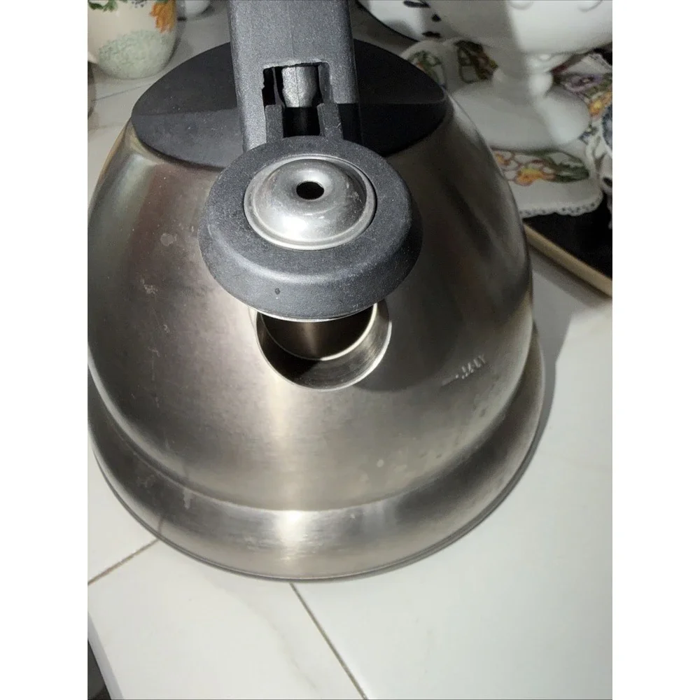 Whistling‎ Tea Kettle Stainless Teapot Induction, Gas, Electric Range Top Kettle